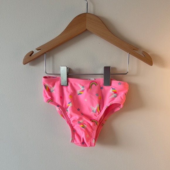 GAP Kids Pink Unicorn Swim Suit - Picture 2 of 2